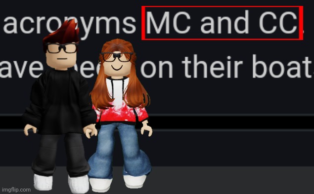 Remaking this | image tagged in mc,cc,name soundalikes | made w/ Imgflip meme maker