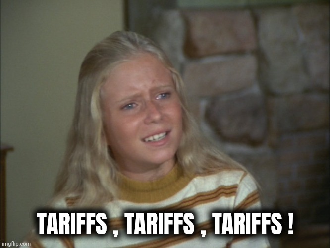 TARIFFS , TARIFFS , TARIFFS ! | image tagged in marcia marcia marcia | made w/ Imgflip meme maker