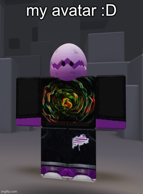 i love robloxcv | my avatar :D | made w/ Imgflip meme maker