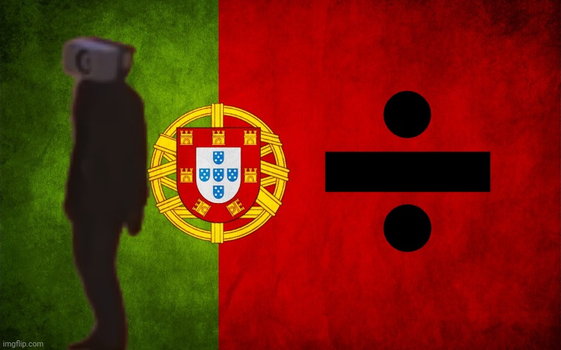 Portugal flag | ÷ | image tagged in portugal flag | made w/ Imgflip meme maker