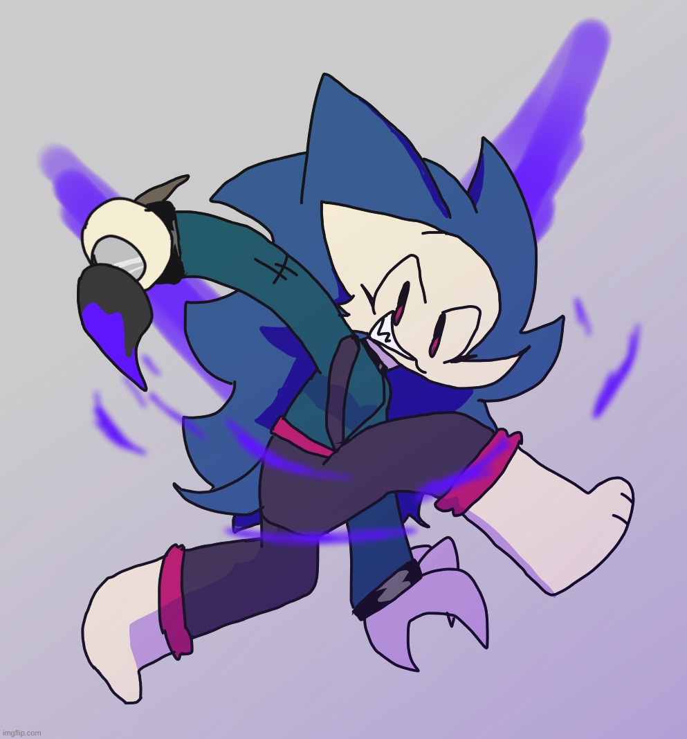 paint | image tagged in tbh she might be a sonic oc,shes based on the exe genre so,it kinda counts | made w/ Imgflip meme maker