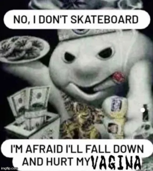 but i do skateboard and i dont have a vagina | made w/ Imgflip meme maker