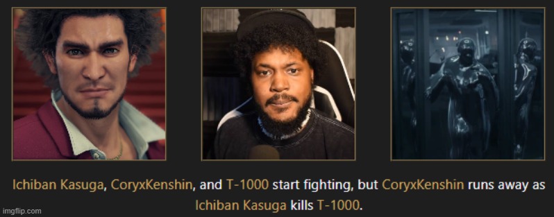 ICHIBAN IS TOO POWERFUL HE KILLED THE TERMINATOR | made w/ Imgflip meme maker