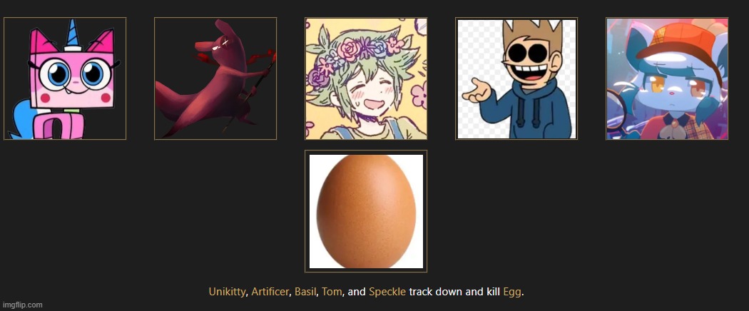 the autism team vs an egg | made w/ Imgflip meme maker