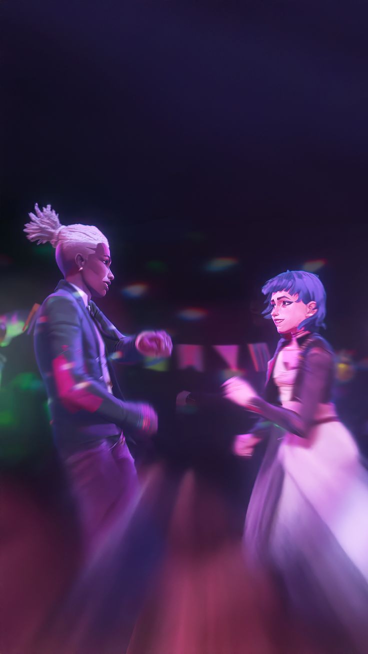 Ekko & Jinx Dance 4seconds Blank Meme Template