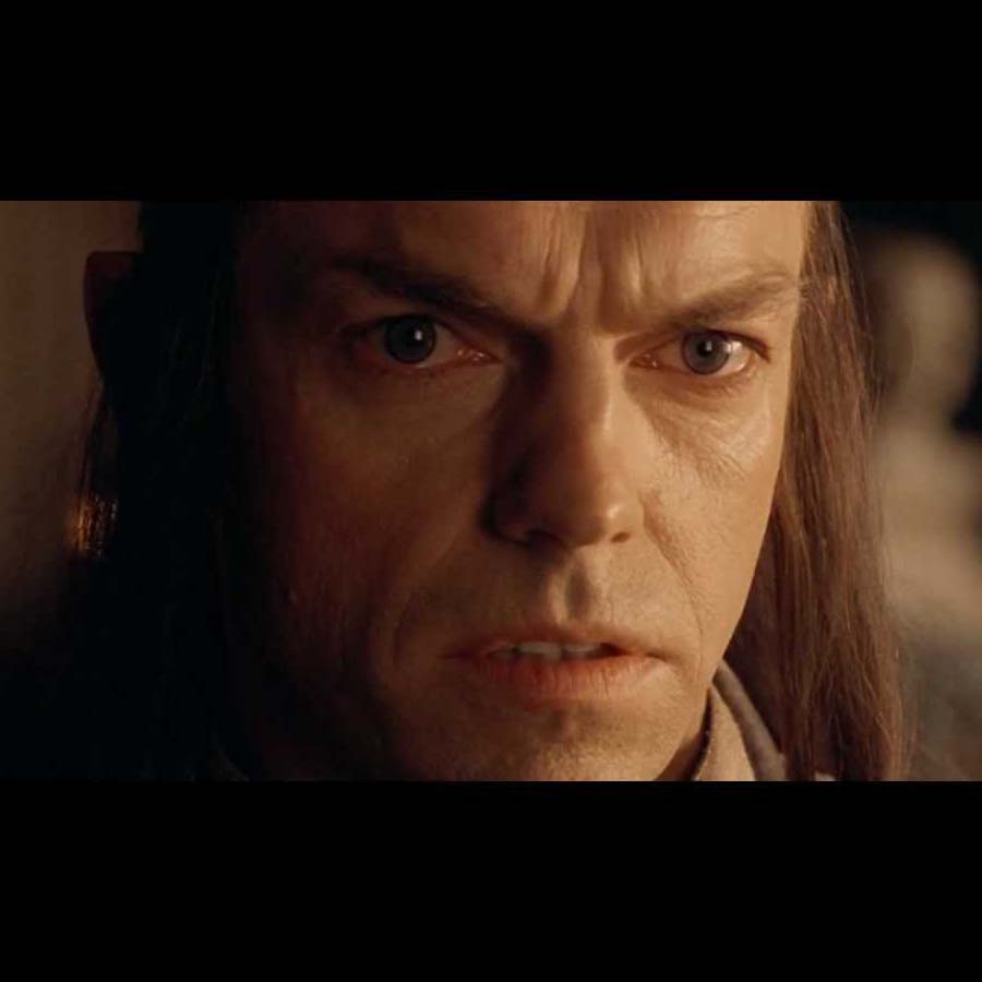 Elrond 3000 Years Ago Blank Meme Template