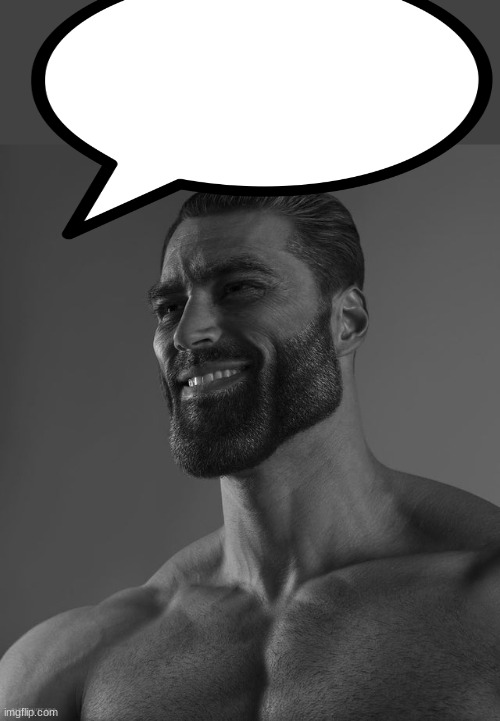 Giga Chad | image tagged in giga chad | made w/ Imgflip meme maker