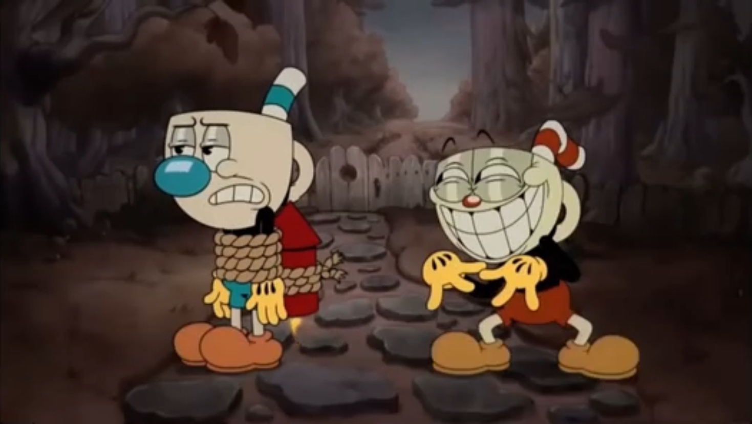 Cuphead Rocket Meme Blank Meme Template