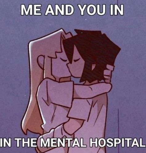 High Quality me and you in the mental hospital Blank Meme Template