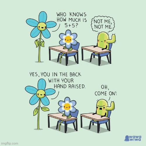 Ez 10 | image tagged in math,addition,flowers,flower,comics,comics/cartoons | made w/ Imgflip meme maker