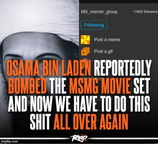 remember that one day in like december when we wouldn't stop making msmg movie shitposts for like 4 hours straight | made w/ Imgflip meme maker