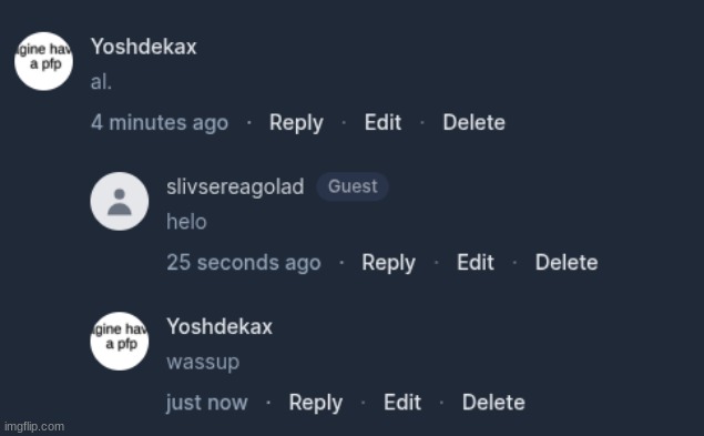 casual strawpoll conversation | made w/ Imgflip meme maker