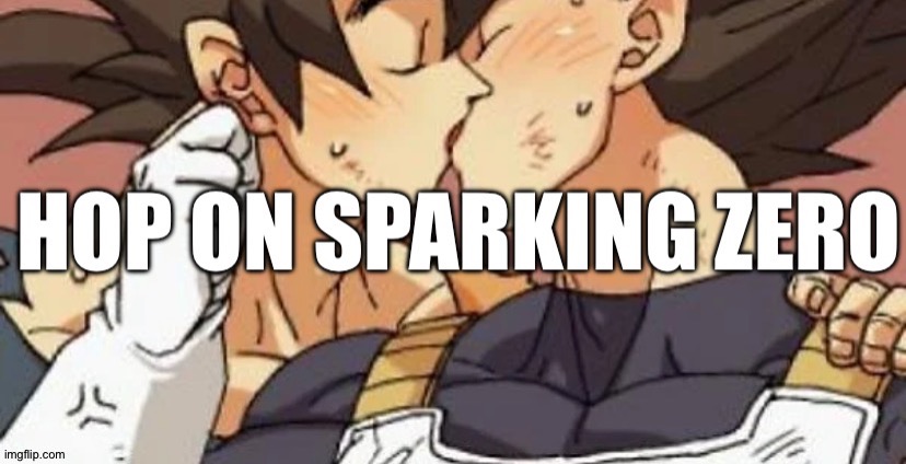 Hop on sparking zero | image tagged in hop on sparking zero | made w/ Imgflip meme maker