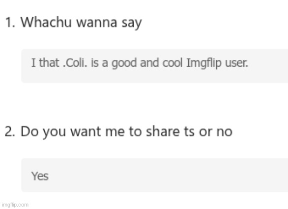 Why thank you, random user (but fr who was this) | made w/ Imgflip meme maker