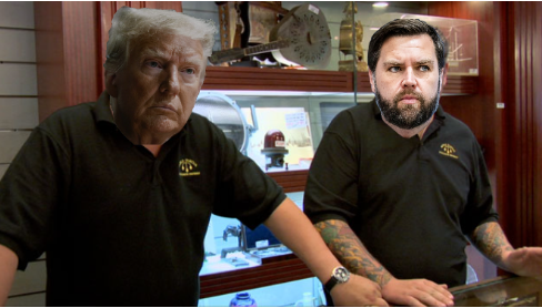 Trump Vance Best I Can Do - Pawn Stars Blank Meme Template