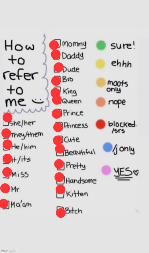 DON'T refer to me | image tagged in how to refer to me | made w/ Imgflip meme maker