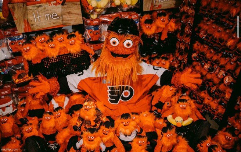 It has gone through Mitosis | image tagged in sports,hockey,nhl,gritty | made w/ Imgflip meme maker