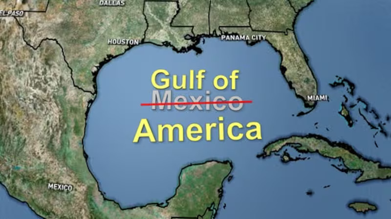 Gulf of America Blank Meme Template