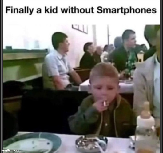 always relived to see | image tagged in kids these days,kids,dark humor,cigarettes,funny,smoking | made w/ Imgflip meme maker