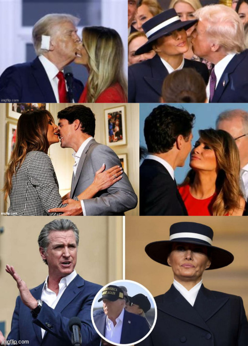 Melana's kiss off! | image tagged in mel misses kisses,king donald the not so harded,wee teeny weeny,soon as he's dead it's a free for all | made w/ Imgflip meme maker
