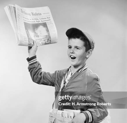 paper boy Blank Meme Template