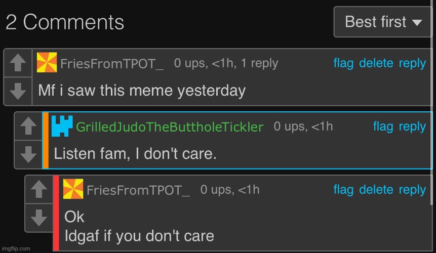 „Hell yeah, I should post this to-” Shut yo bitchass up | made w/ Imgflip meme maker