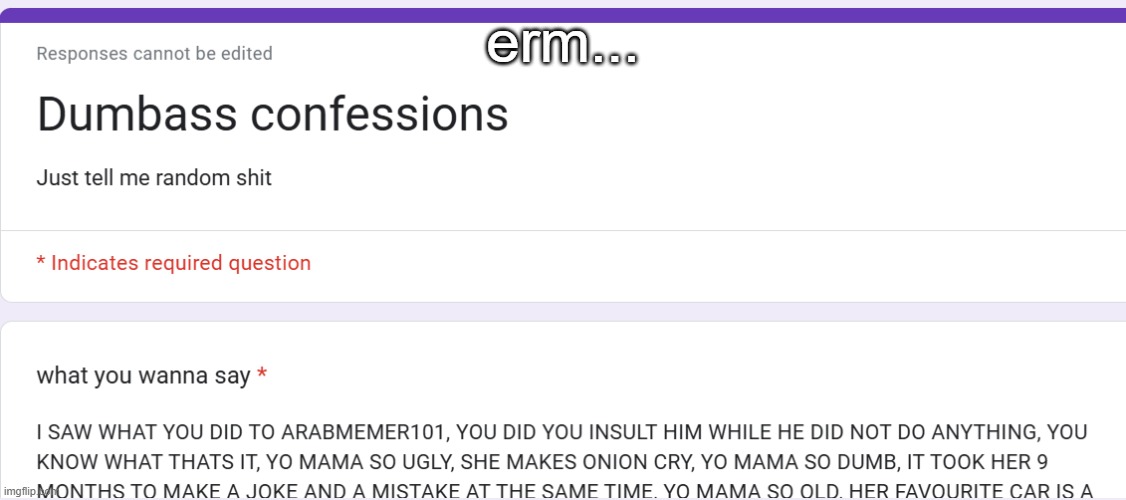 erm... | made w/ Imgflip meme maker