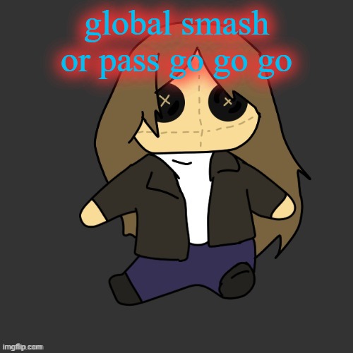 Pixel. plushie (thank u disco) | global smash or pass go go go | image tagged in pixel plushie thank u disco | made w/ Imgflip meme maker