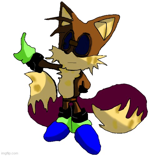 Tails.ATO (D-Sides Tails.PTD)(Angry) | made w/ Imgflip meme maker