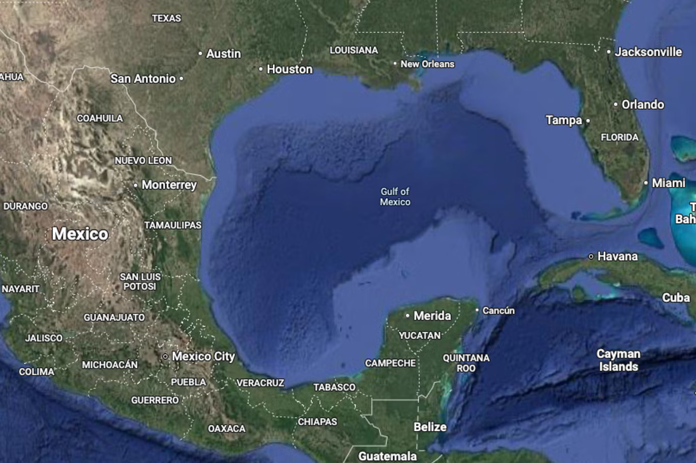 Gulf of Mexico Blank Meme Template