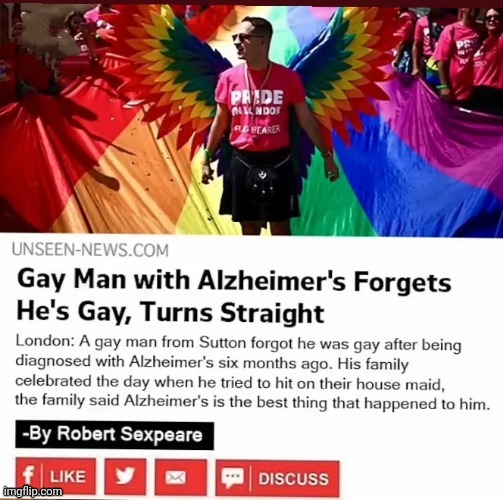 LGBTQ stream lost their shit because a man forgot he was gay and i said W | made w/ Imgflip meme maker