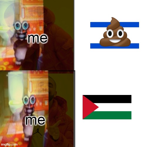 free palestine and i love algeria is my heart by algeria_hamster_country_ball | me; me | image tagged in memes,drake hotline bling | made w/ Imgflip meme maker