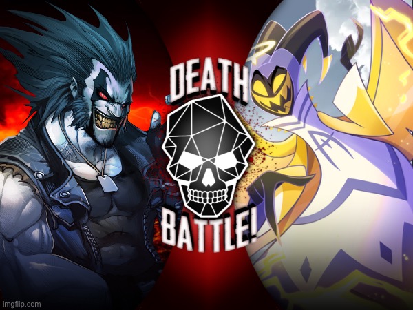 Lobo VS Adam (DC Comics VS Hazbin Hotel) | image tagged in death battle | made w/ Imgflip meme maker