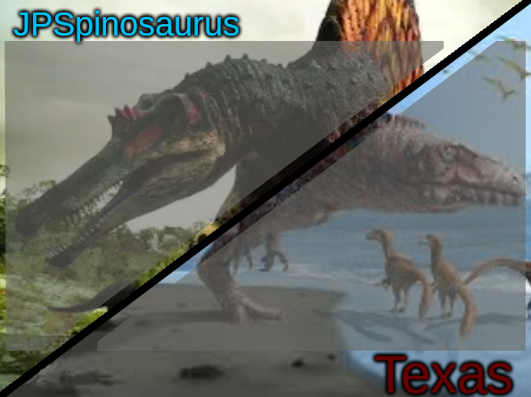 JPSpinosaurus x Texas shared template Blank Meme Template