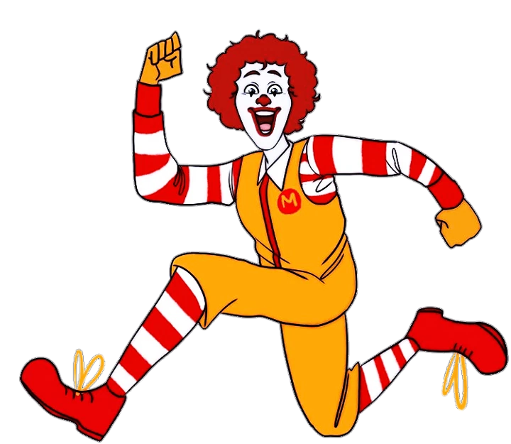 Ronald McDonalds Blank Meme Template