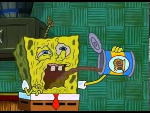 Spongebob snail food Blank Meme Template