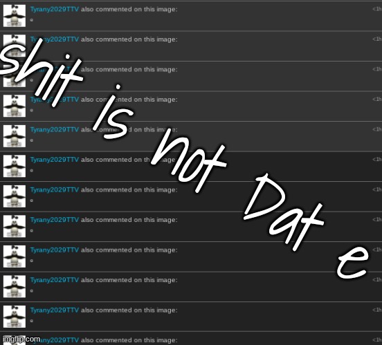 shit is not Dat e | made w/ Imgflip meme maker