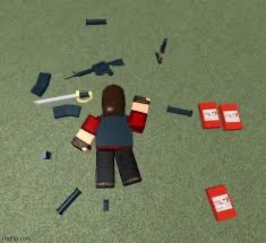 Roblox Death | image tagged in roblox death | made w/ Imgflip meme maker