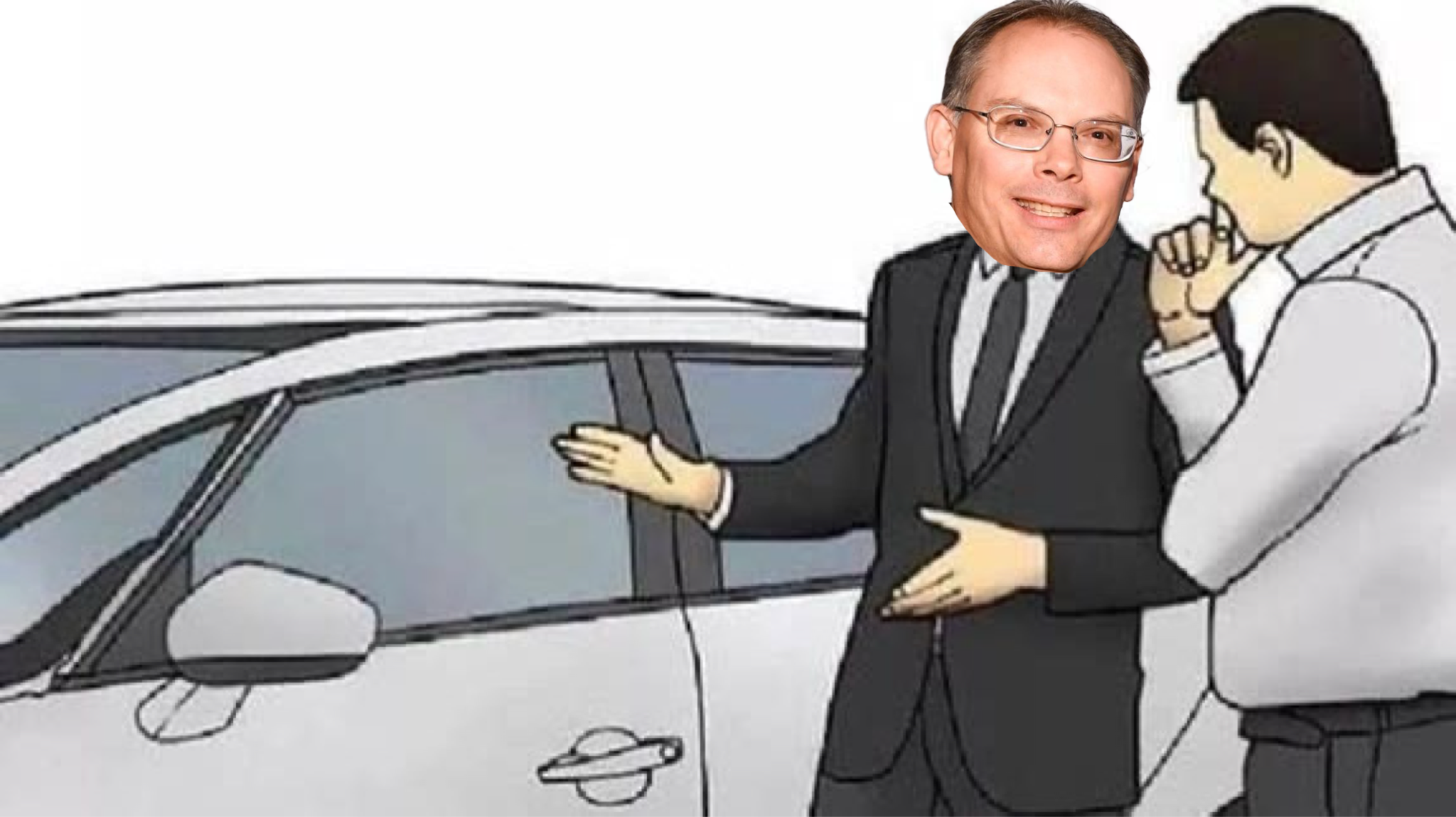 Tim Sweeney Slaps Roof Blank Meme Template