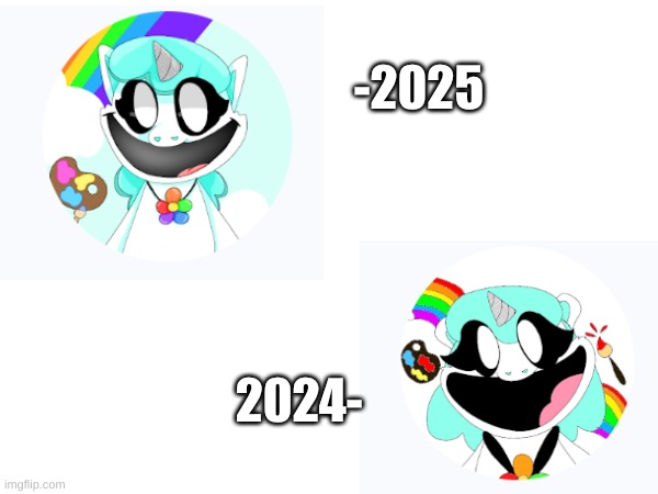 Changed my pfp for the year! | -2025; 2024- | image tagged in pfp | made w/ Imgflip meme maker