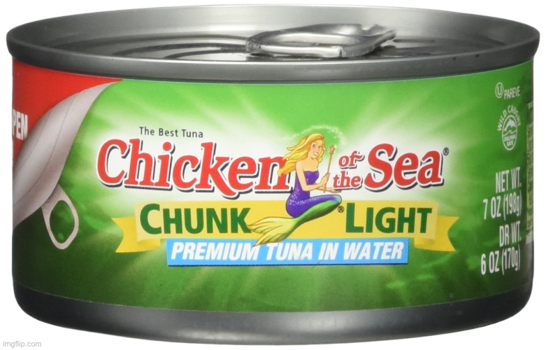 Chicken of the Sea | image tagged in chicken of the sea | made w/ Imgflip meme maker