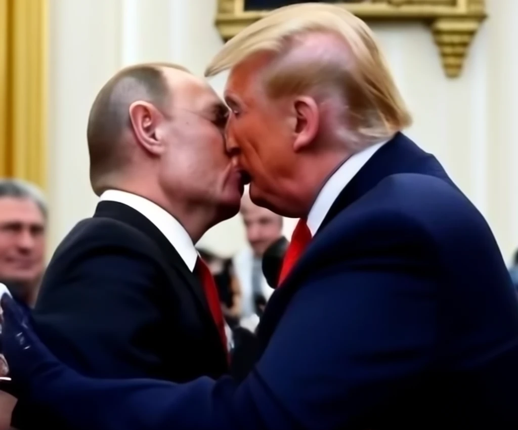 Trump Putin Blank Meme Template