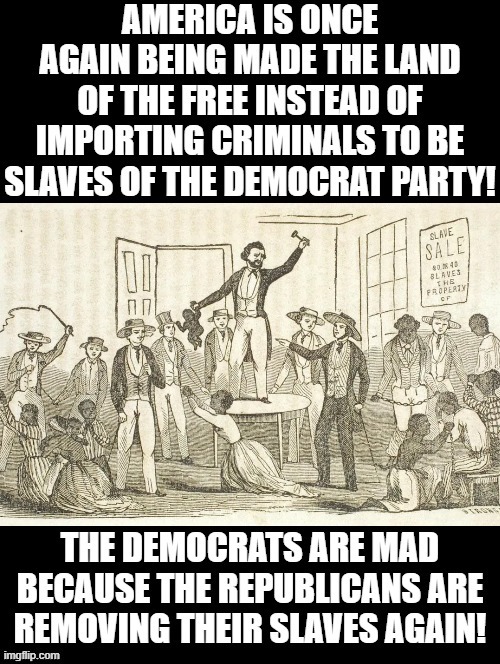 Democrats are mad again because Republicans removing their slaves! | image tagged in sam elliott special kind of stupid,slavery | made w/ Imgflip meme maker