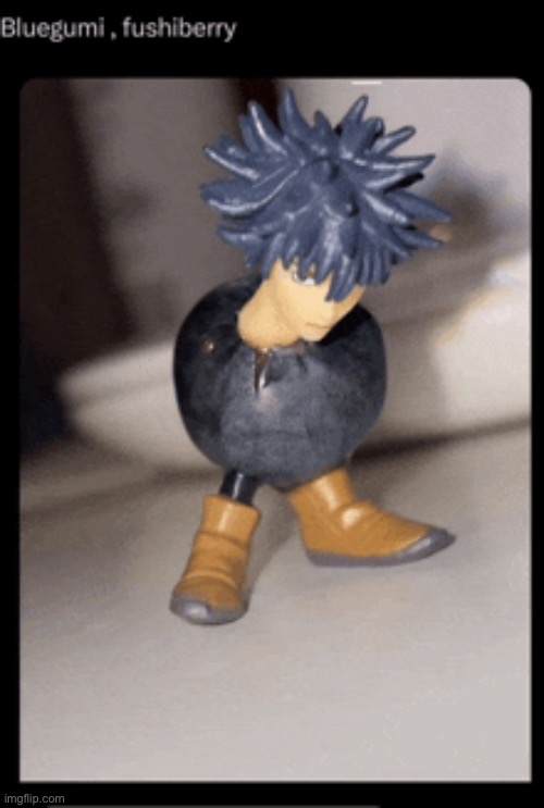 Blueberry | image tagged in memes,funny,anime,jjk | made w/ Imgflip meme maker