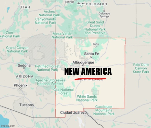 NEW AMERICA | made w/ Imgflip meme maker