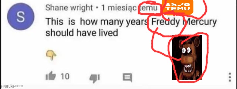 Freddy mercury | made w/ Imgflip meme maker