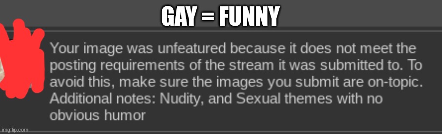 GAY = FUNNY | made w/ Imgflip meme maker
