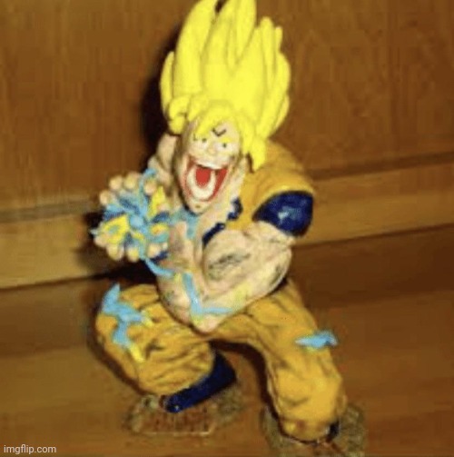 cursed goku | image tagged in cursed goku | made w/ Imgflip meme maker