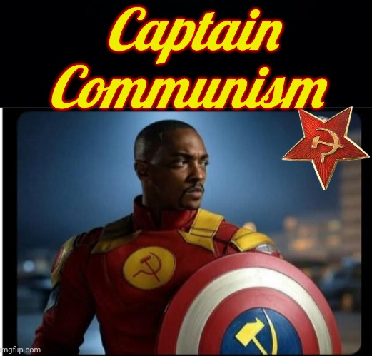 Captain Communism 2 Blank Meme Template