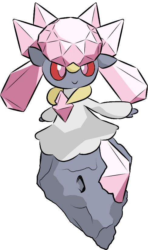 Diancie 16 Blank Meme Template